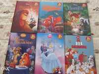 6 Livros Disney - Novos