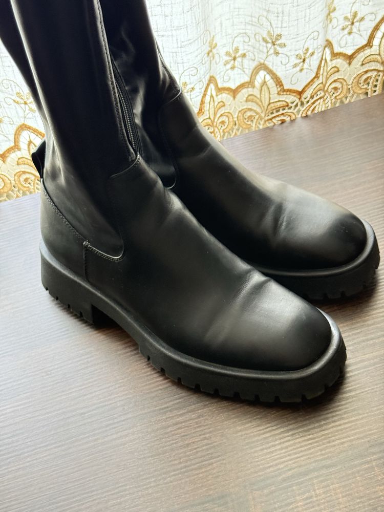 Нові Ботфорти Zara 38р
