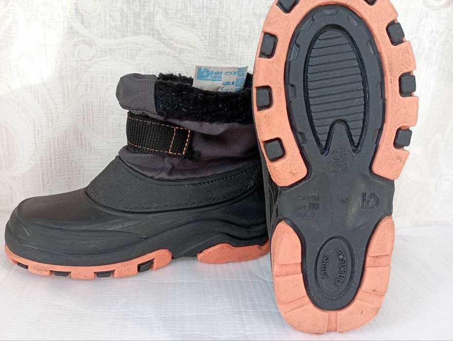 Гумові утеплені чоботи