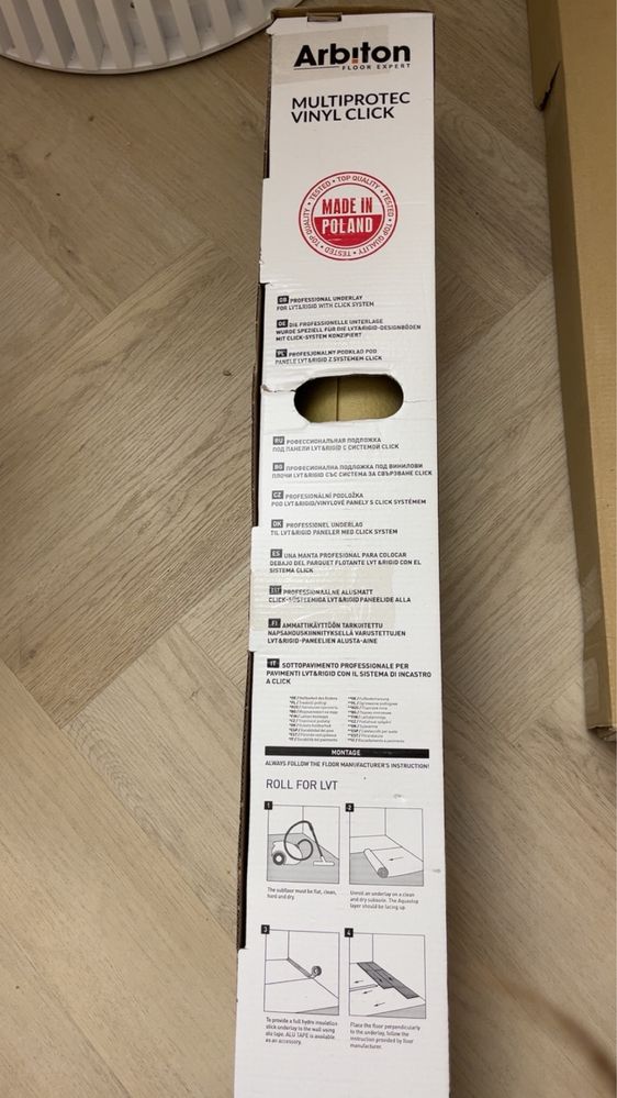 Podkład Arbiton Multiprotec Vinyl Click