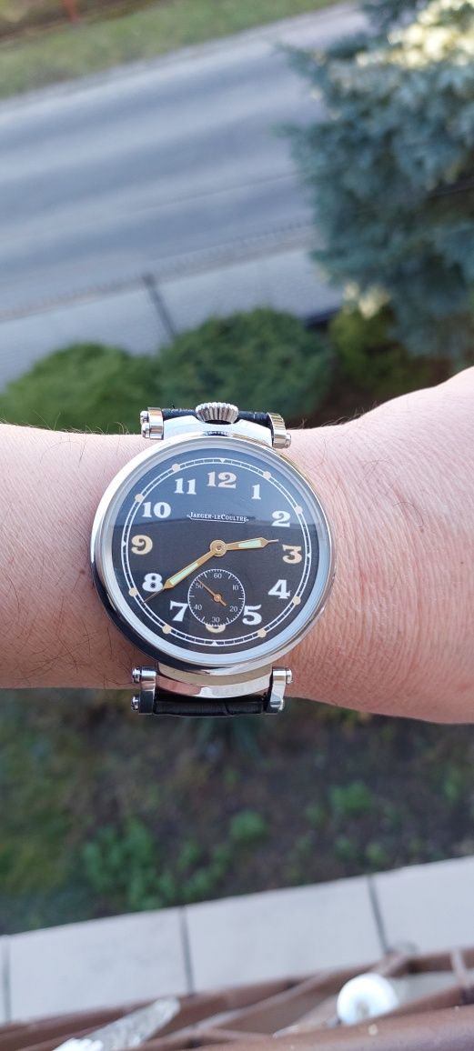 Zegarek Jeager leCoultre Pasówka Military wojskowy