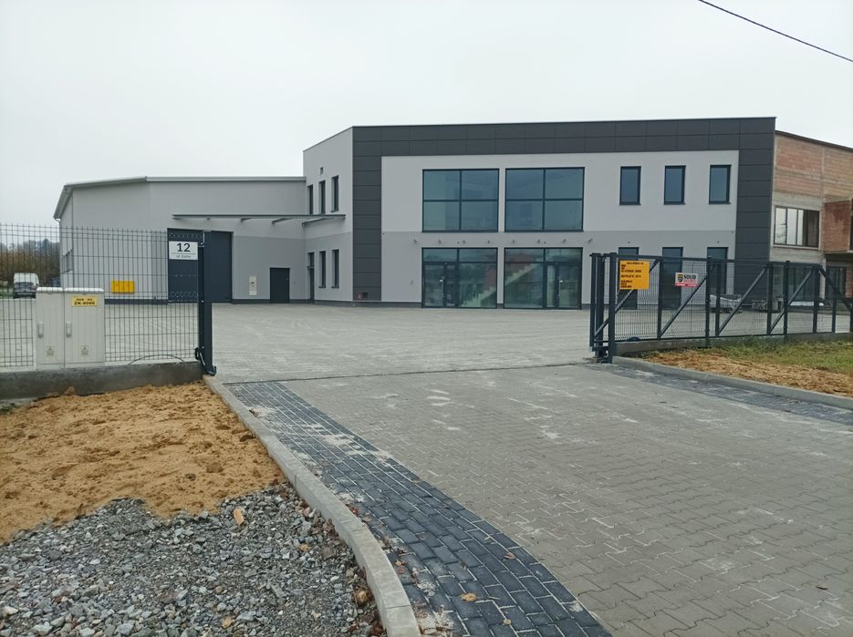 Hala produkcyjno-magazynowa z budynkiem biurowym Bochnia