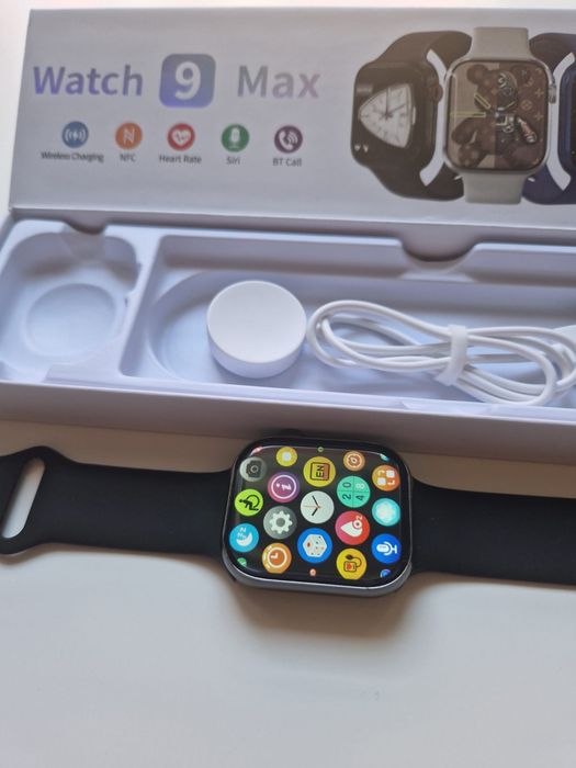 Smartwatch 9 Max czarny