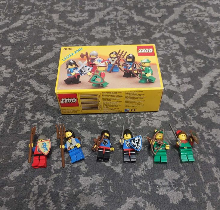 Lego rycerze zestaw nr 6103 (klocki, pudełko)