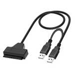 Переходник адаптер SATA - USB 2.0 для диска HDD SSD 2,5''
