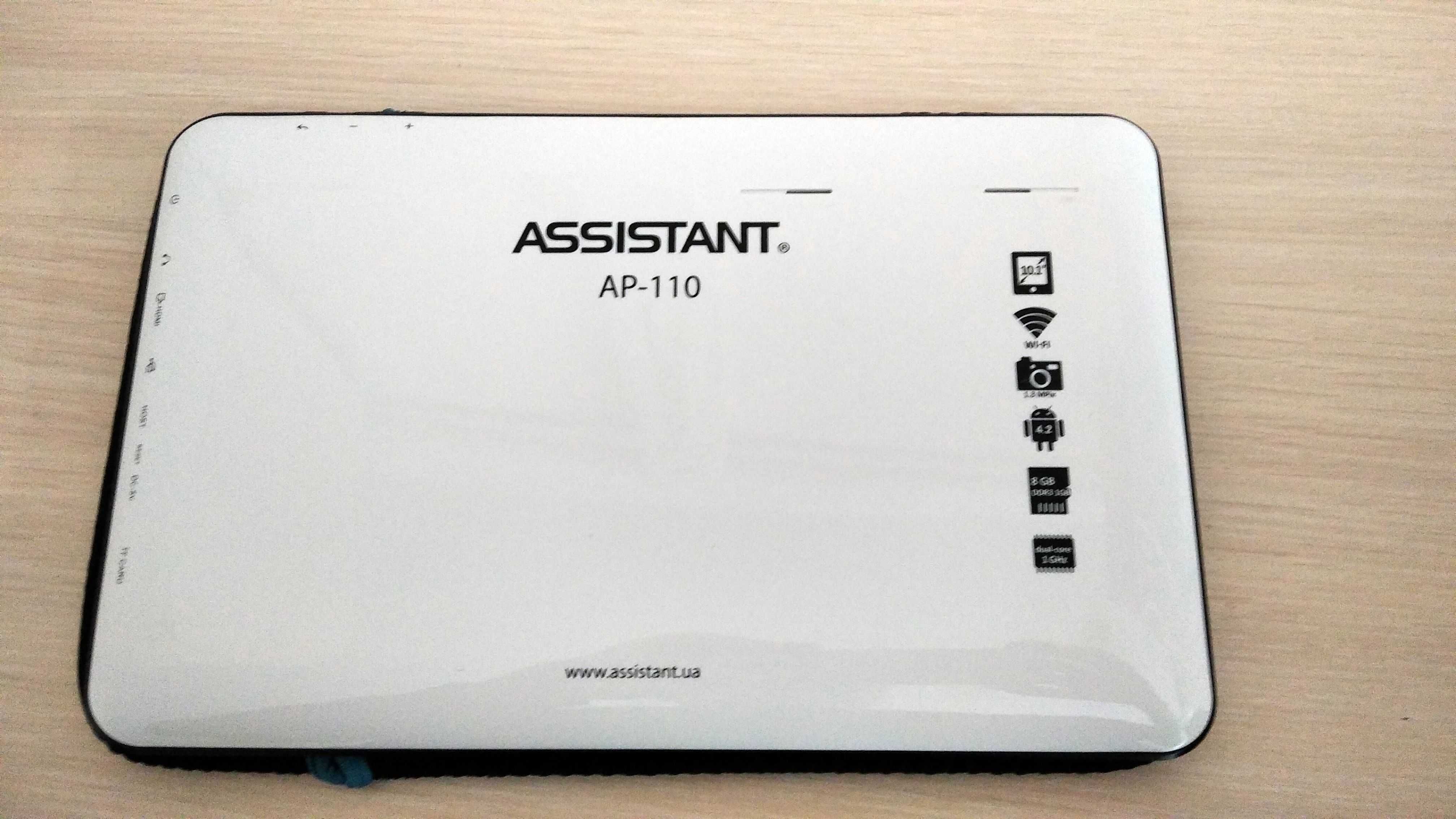 Планшет Assistant AP-110, Android 4.2