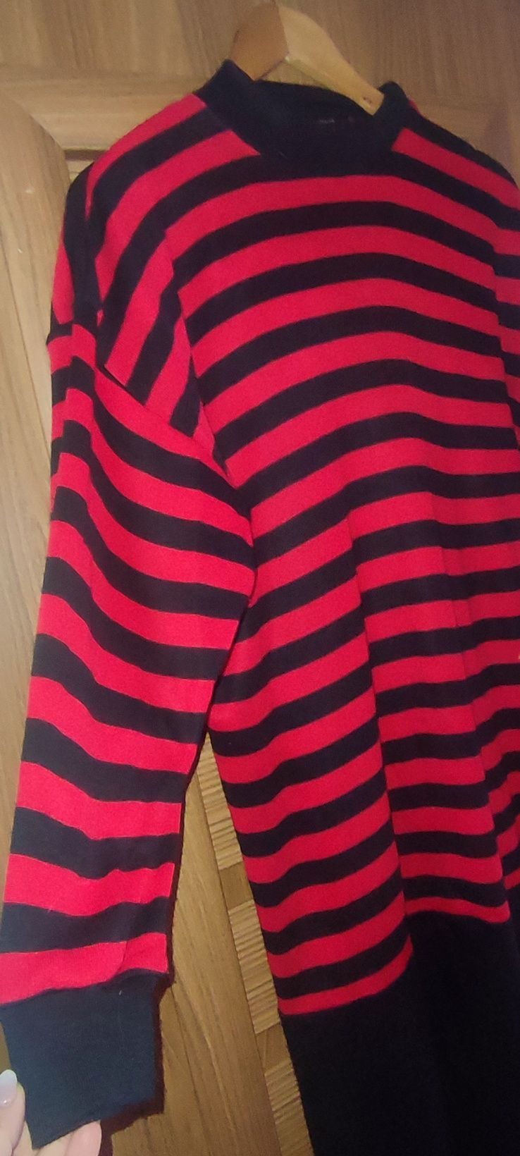 Sukienka dzianinową H&M rozm L do XL wymiary na fotkach