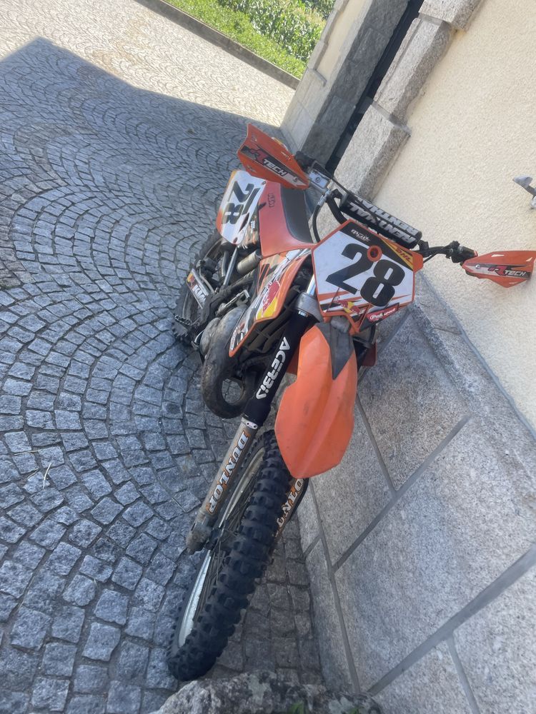 KTM 125 exc 2 tempos