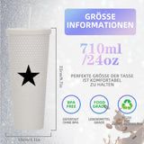 Kubek ze słomką 750 ml