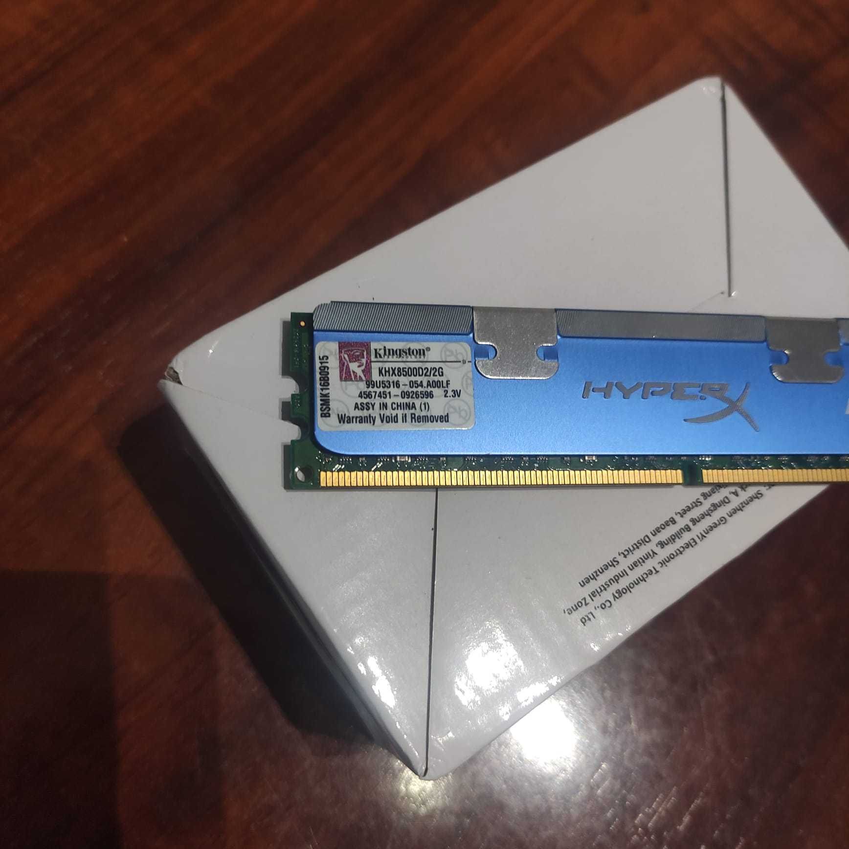 2 Memorias RAM 2Gb DDR2