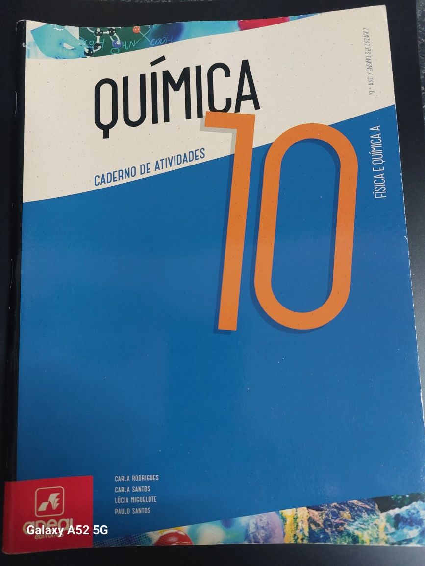 Química 10. Ano -Atividades