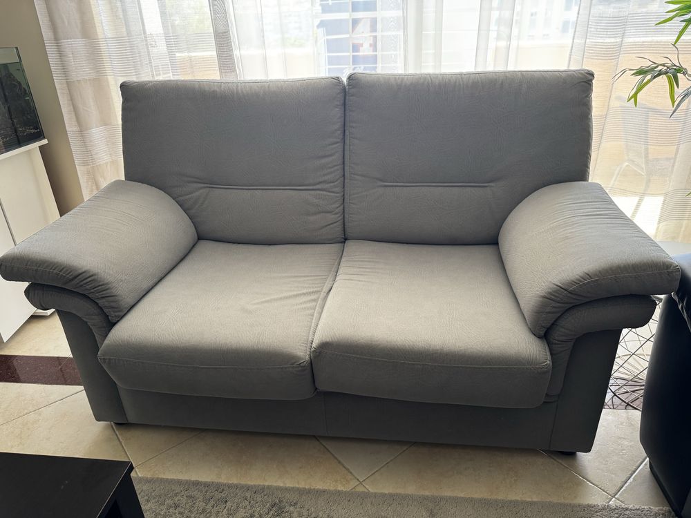 Sofa 2 lugares cinza