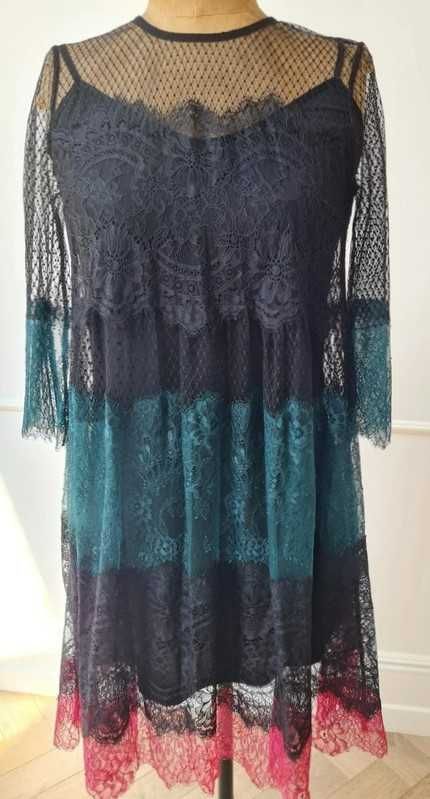 Vestido Twinset Renda T.42 / M