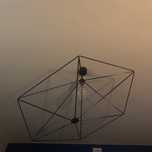 Lampa żyrandol czarny