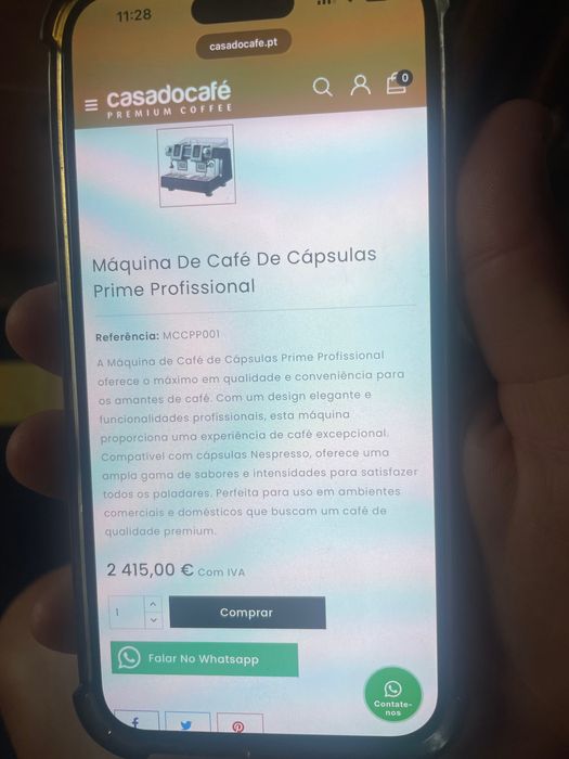Máquina de café profissional