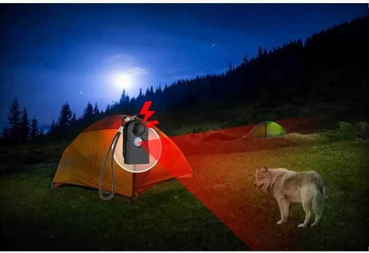 Alarm turystyczny hotelowy z czujnikiem ruchu