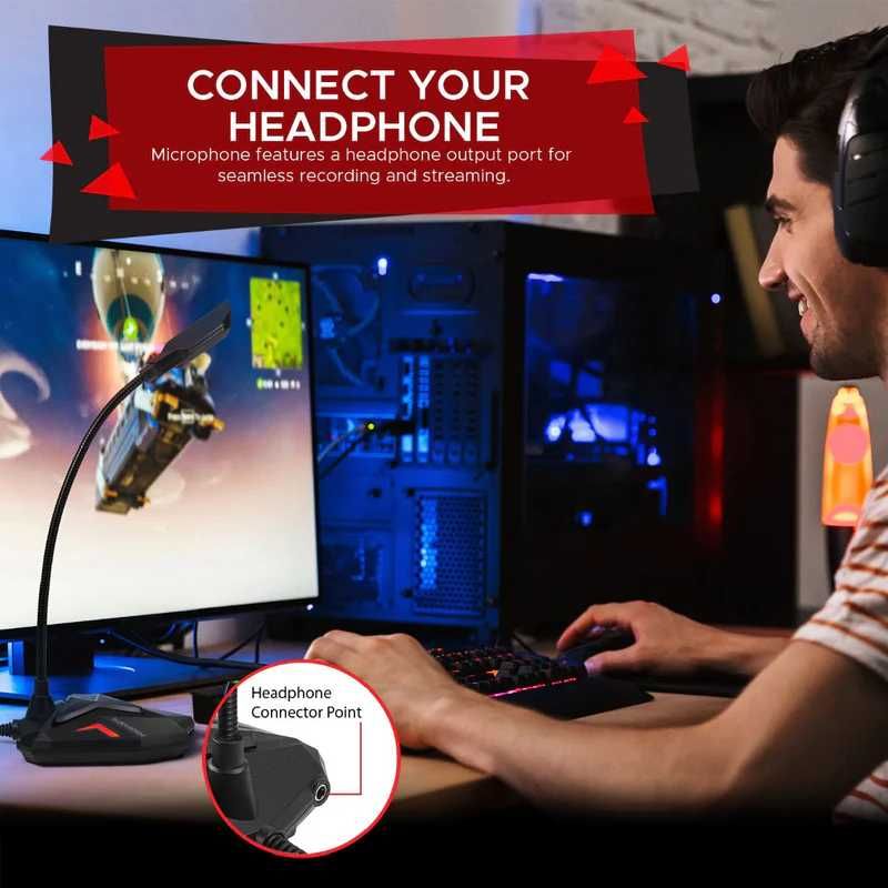 Мікрофон Promate High Definition USB gaming