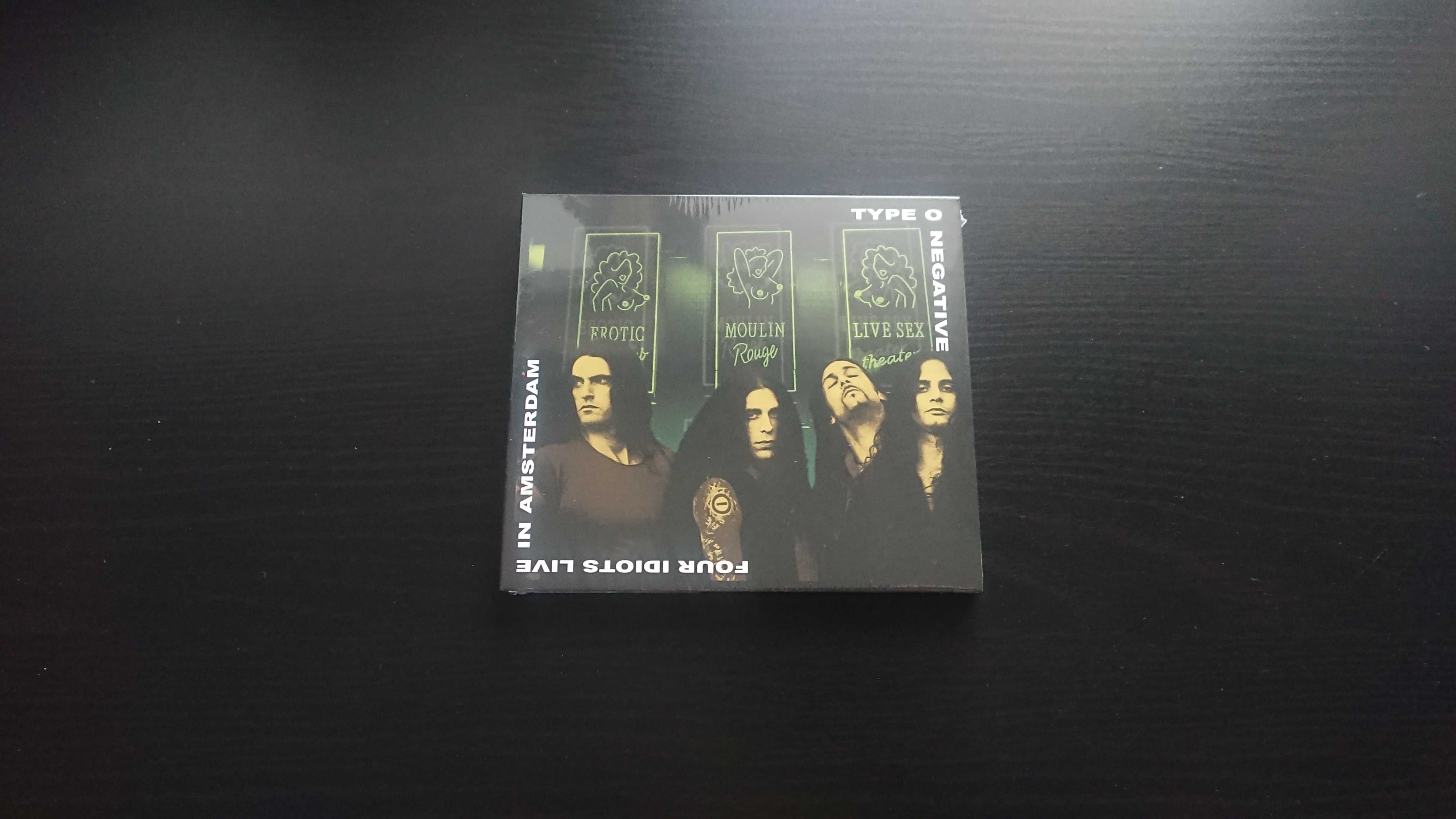 Type O Negative Four Idiots Live In Amsterdam CD *NOWA* Folia 2022