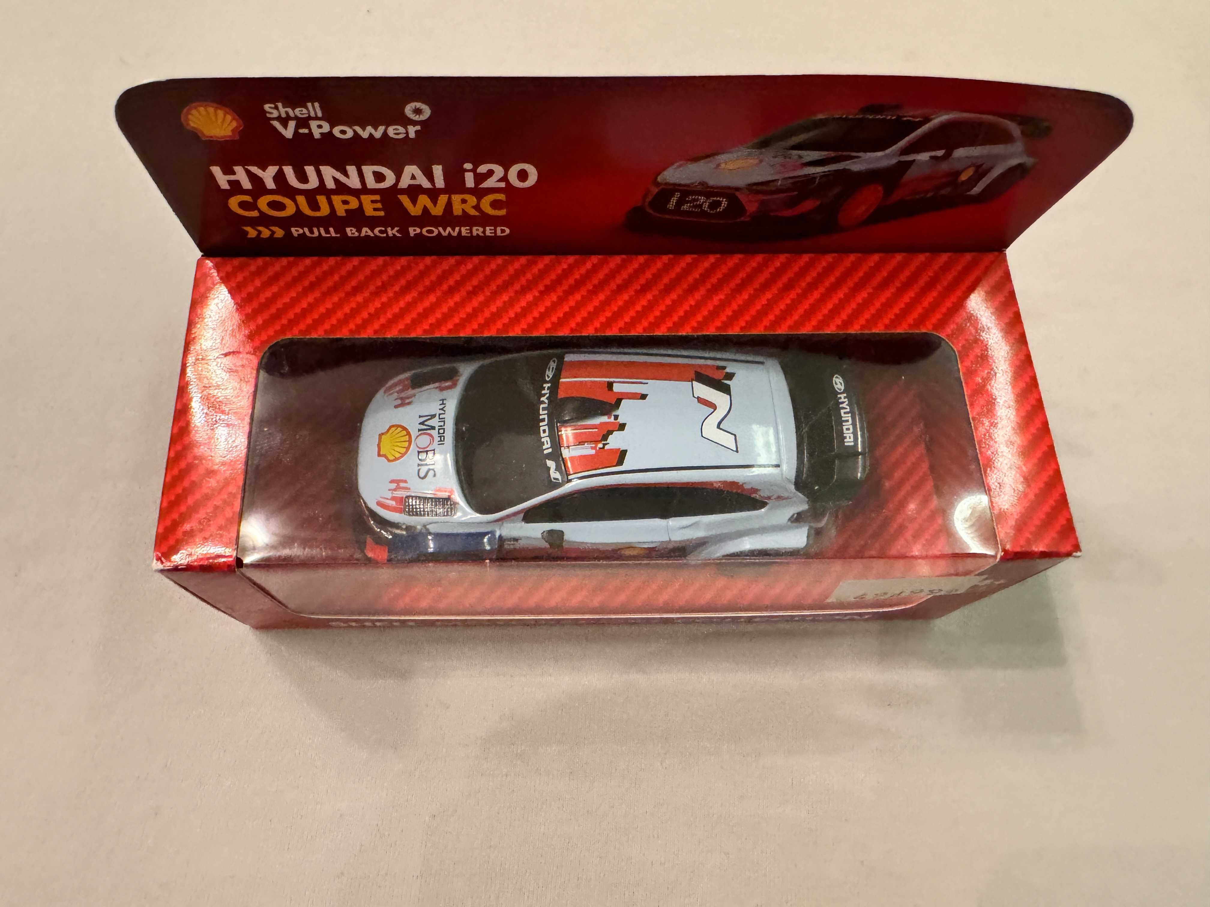 HYUNDAI I20 COPUE WRC 1:41 Metal . Aplikacja. Shell . MOTORSPORT