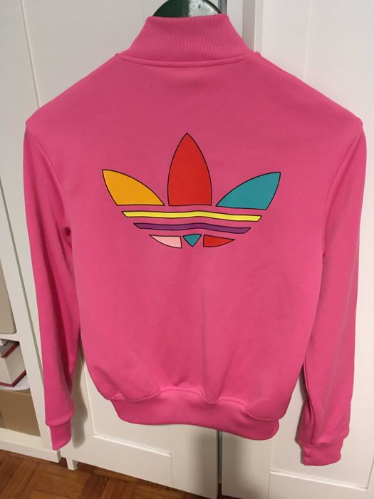 Casaco rosa da marca Adidas (original) do tamanho S/M