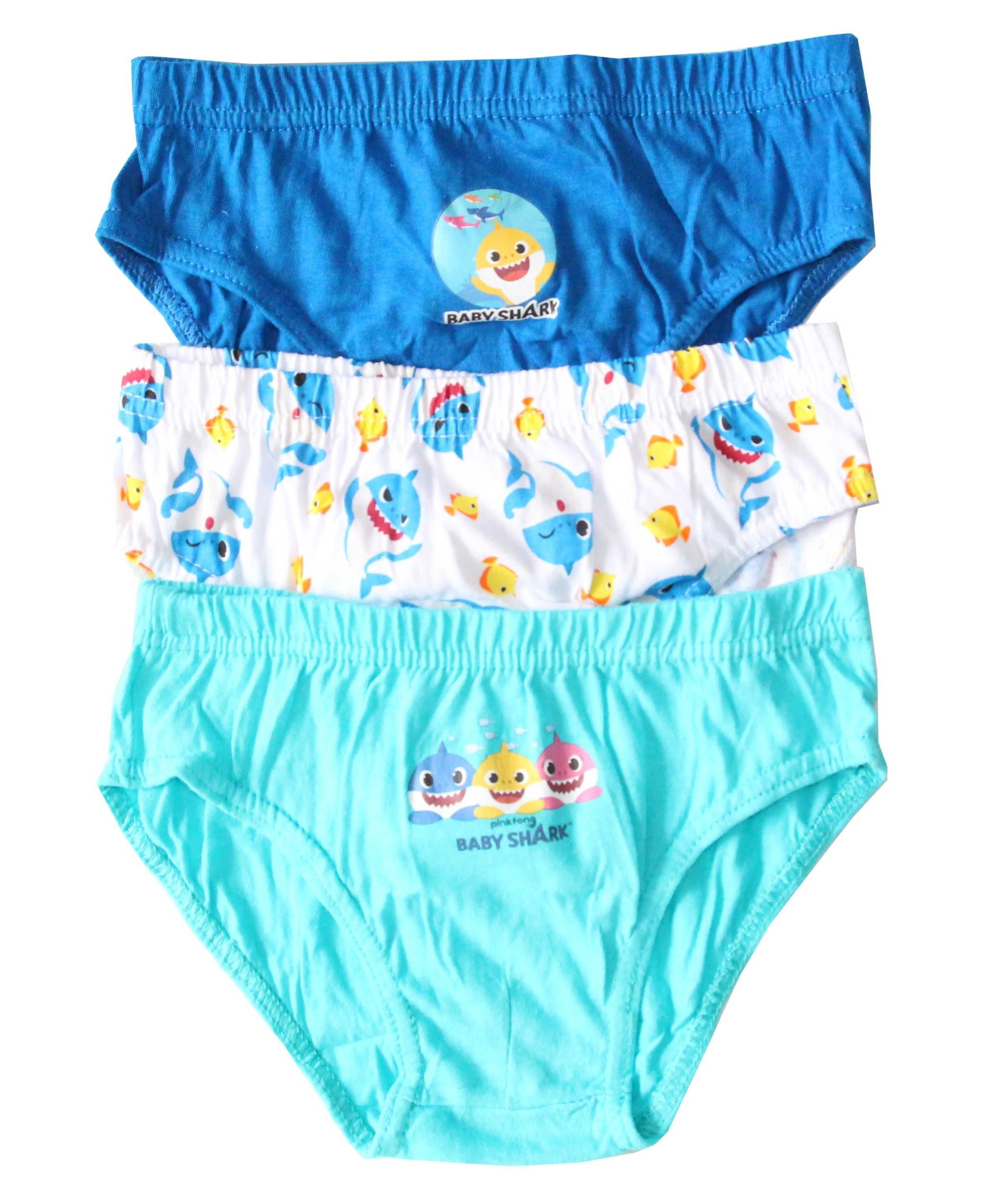 BABY SHARK slipki majtki majteczki 3 pack 104/110