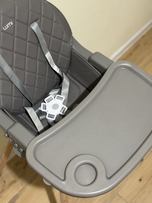 Стілець для годування El Camino ME 1111 Lumi Gray