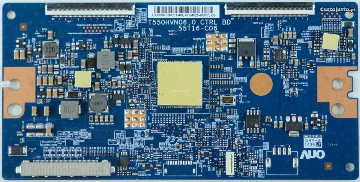 t550hvn06.0 ctrl bd  placa t.con
