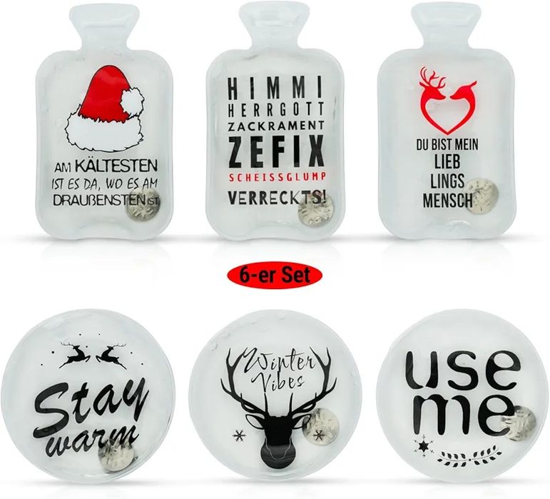 Zestaw 5 ogrzewaczy kieszonkowych do rąk olleeno bezpieczne bez BPA