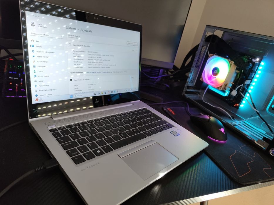 Portátil Metálico tipo MacBook Air i5 8G RAM Vendo / Troco