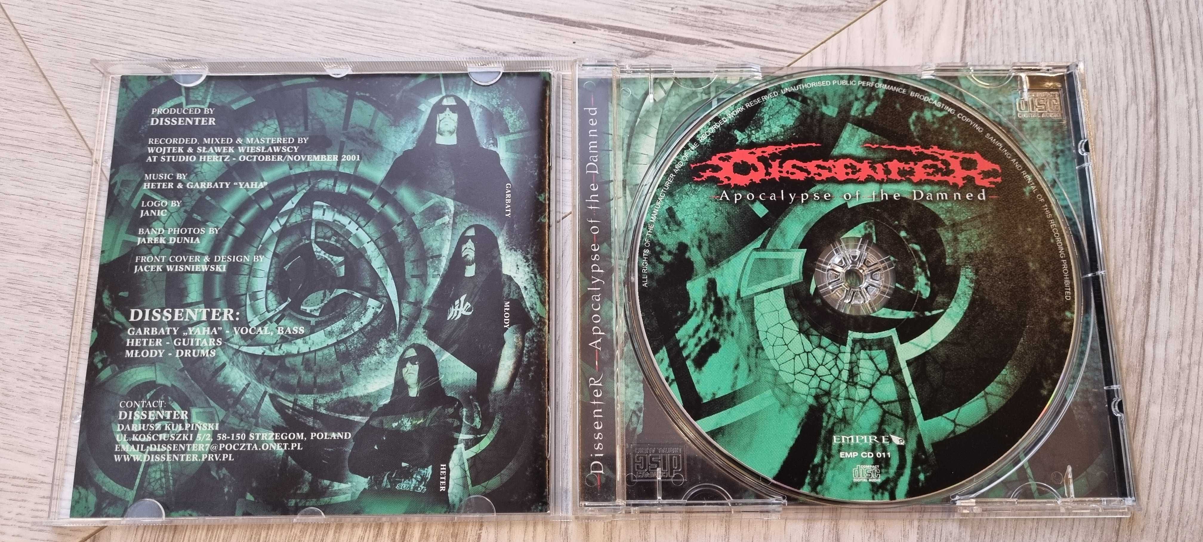 Dissenter - Apocalypse of the Damned CD