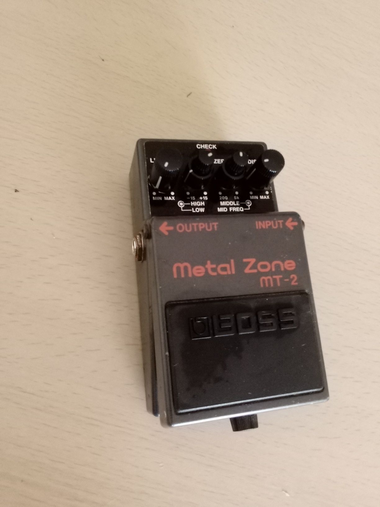 Pedal de Guitarra elétrica Boss Metalzone