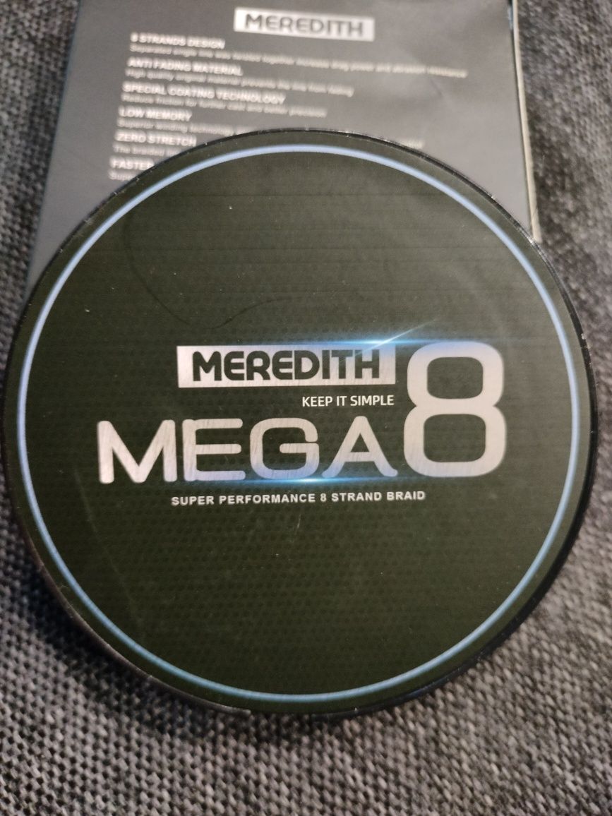 Plecionka Meredith 0,20mm 150m 8 splotów 8,5kg lepsza od Mikado Daiwa