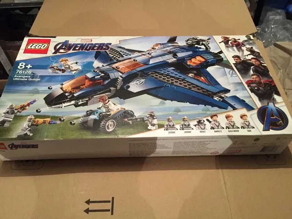 LEGO Marvel Super Heroes 76126 - Wspaniały Quinjet Avengersów - NOWE