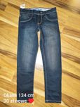 Nowe, mega spodnie jeansowe Okaidi rozmiar 134 cm