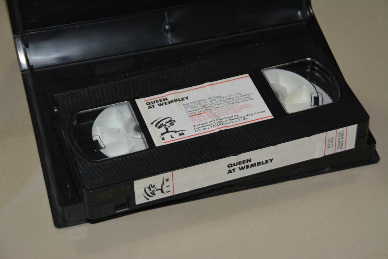 Queen at Wembley, kaseta vhs