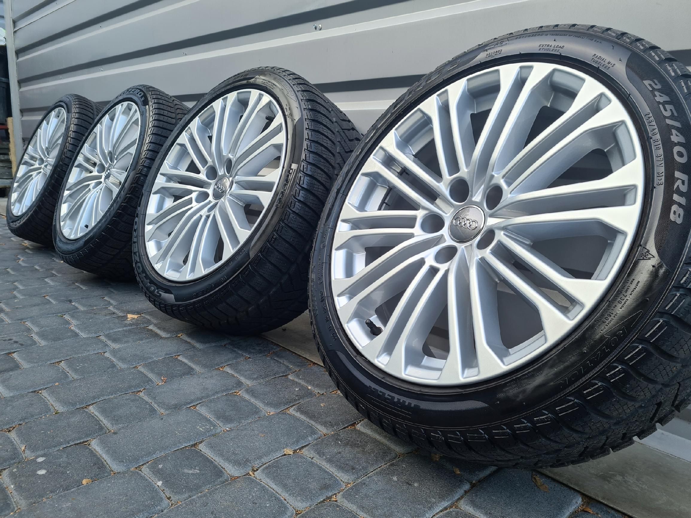 Oryginalne Felgi Audi 18 A4 A5 A6 A7 A8 Q3 Q5 TT