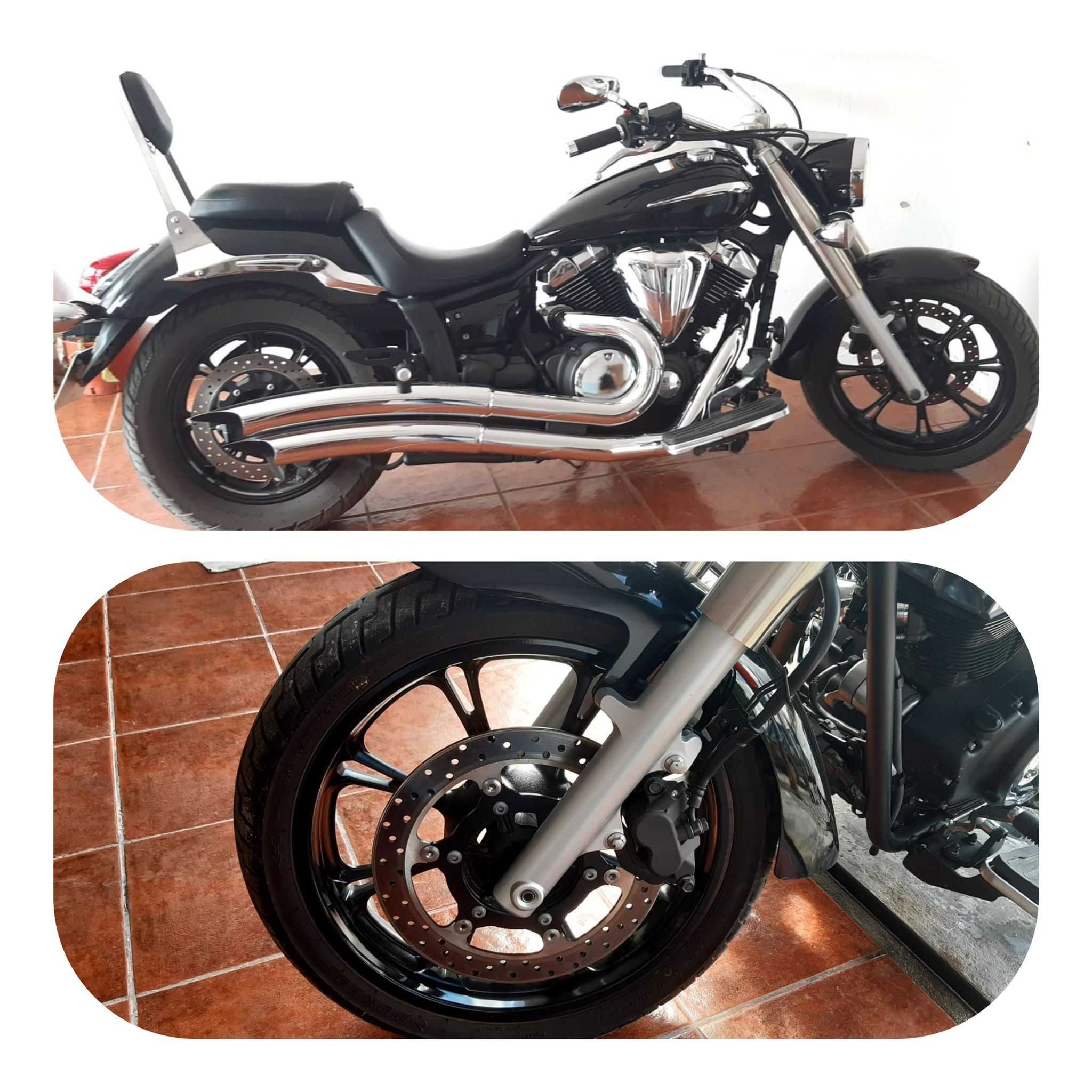 YAMAHA Midnigtstar 900 Como nova