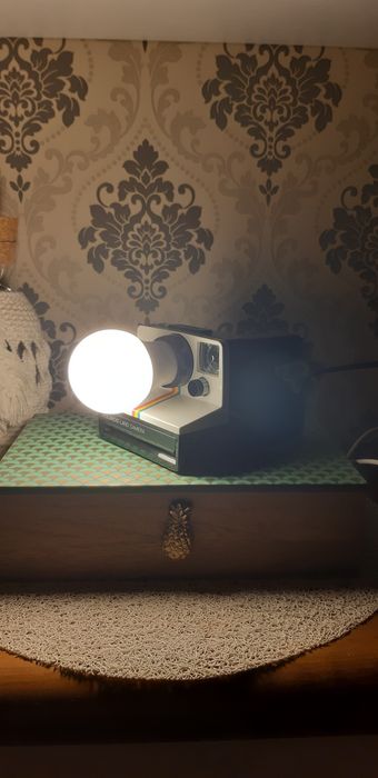 Polaroid 1000 stary aparat lampa z aparatu