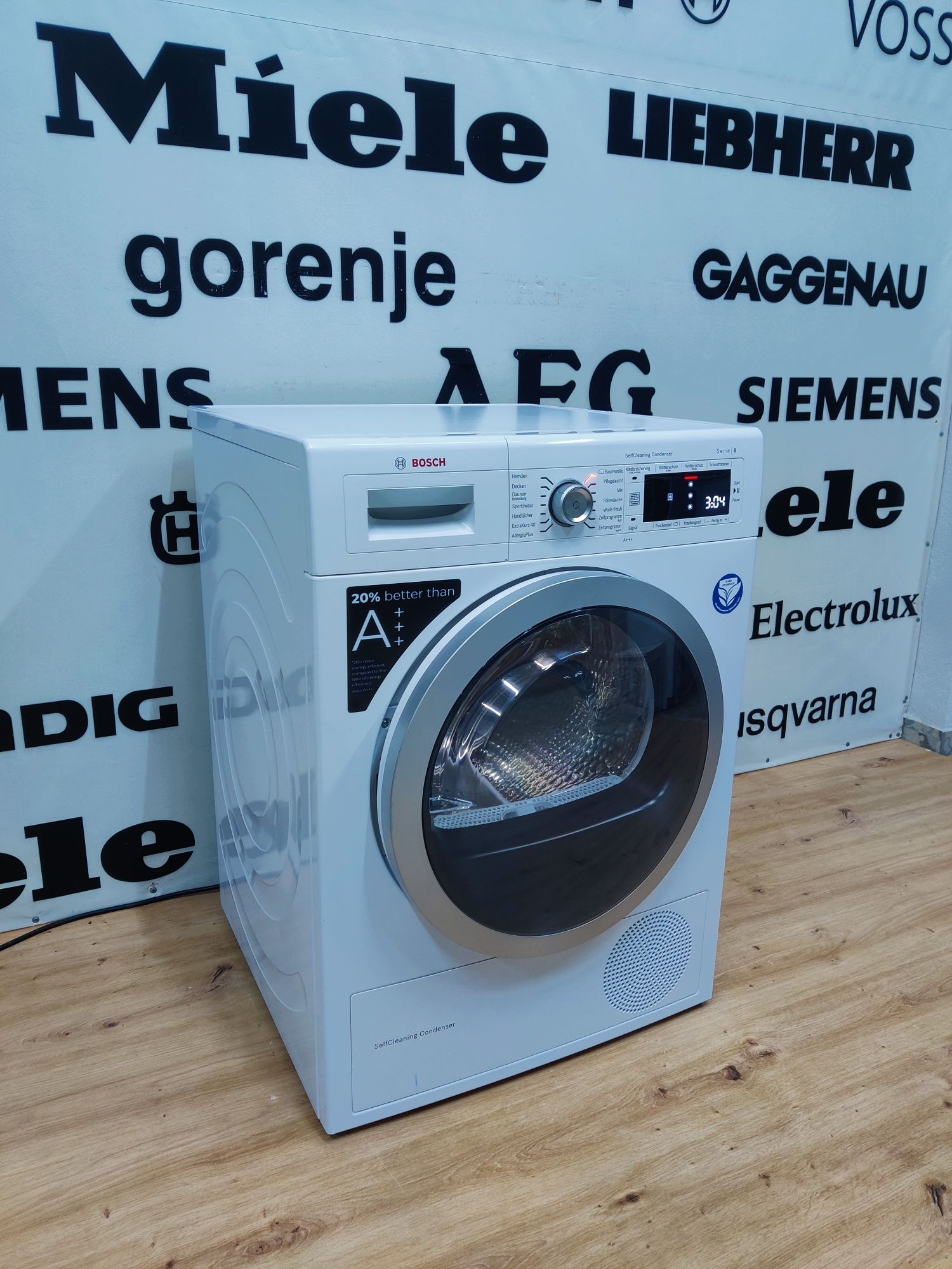 Сушильна машина BOSCH™ Serie8. Self Cleaning Condenser. Германия.