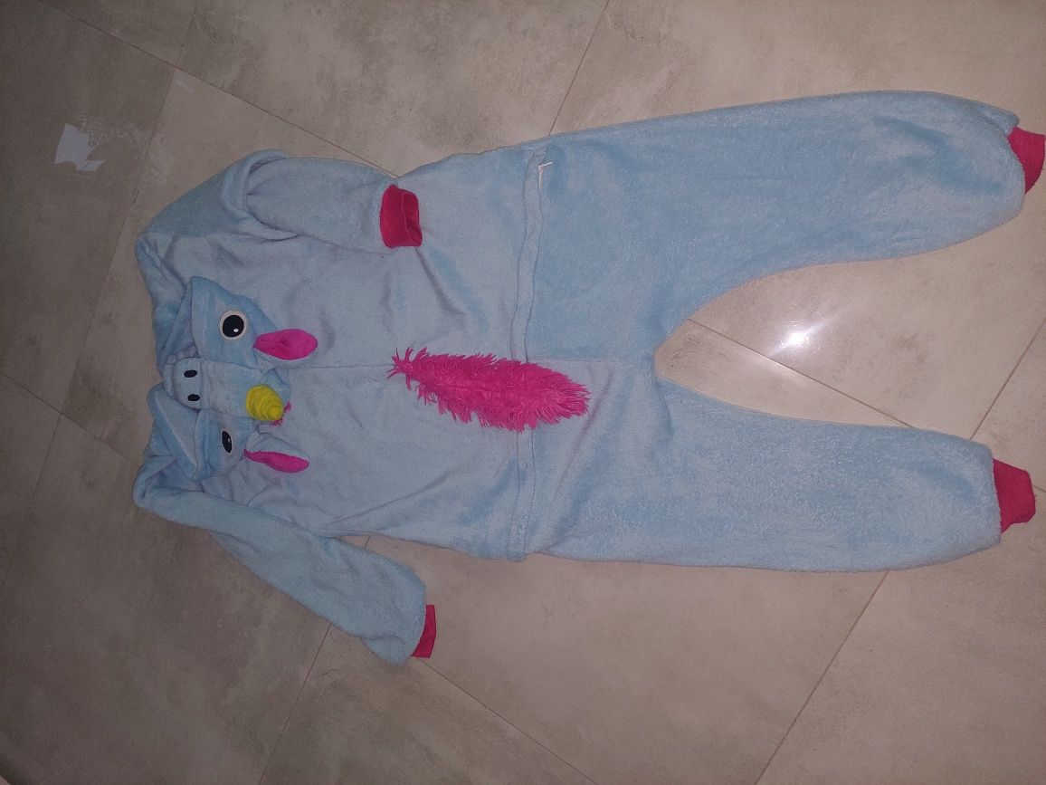 Piżama strój unicorn jednorożec S kombinezon