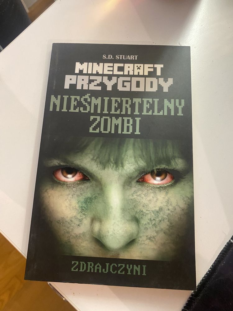 Minecraft przygody ksiażka