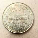Medalha Oficial FRANÇA 2001