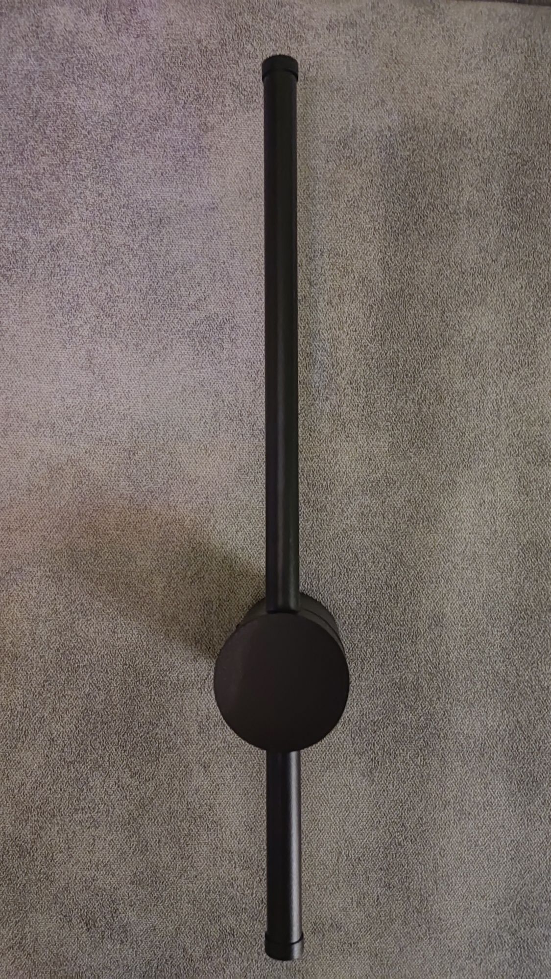 Бра,настінний led світильник 40 см чорний, светильник потолочный