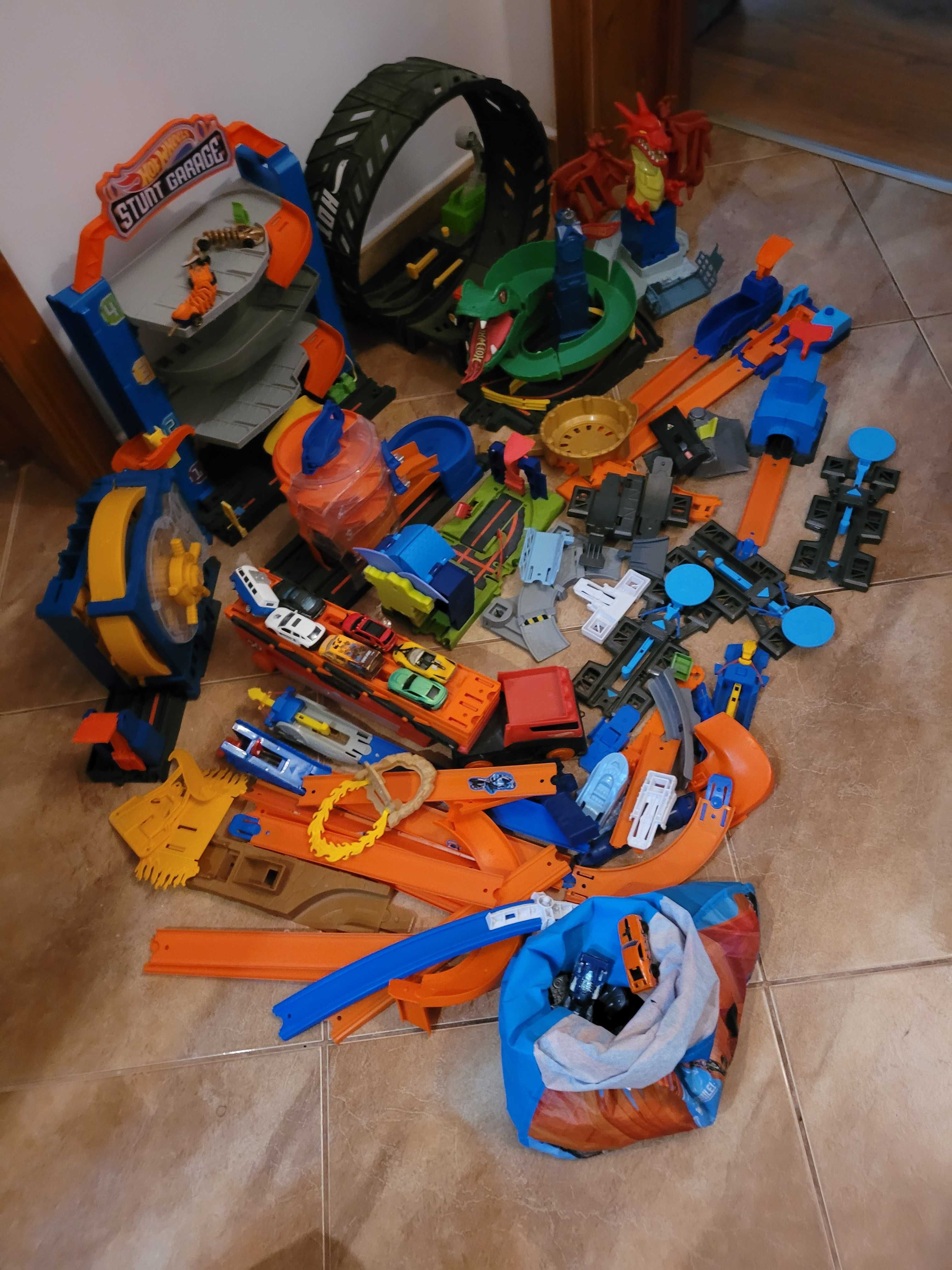 Totry Hot wheels duży zestaw