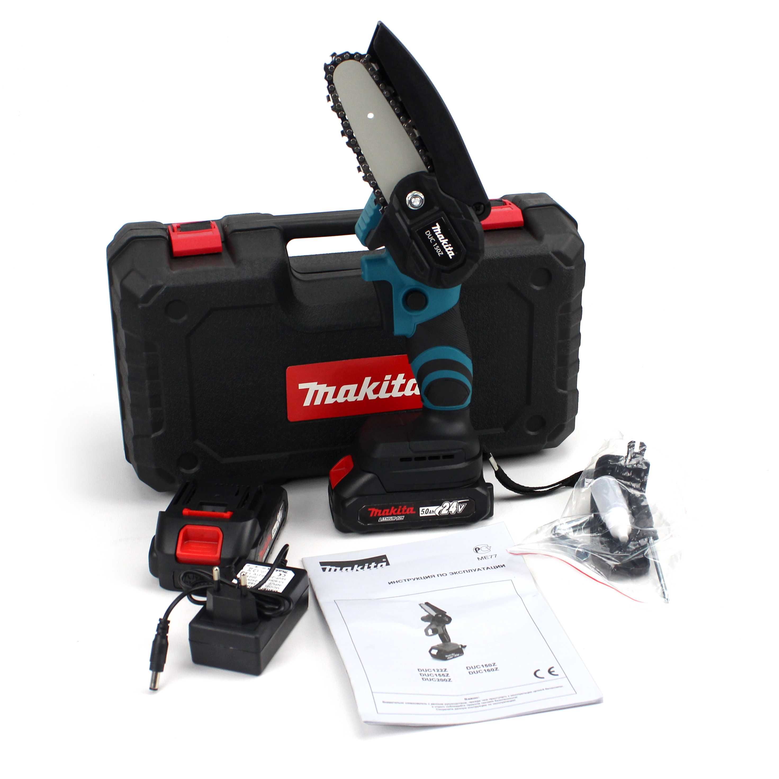 Акумуляторна міні-пила Makita DUC150Z(15см шина 24В5Ач)