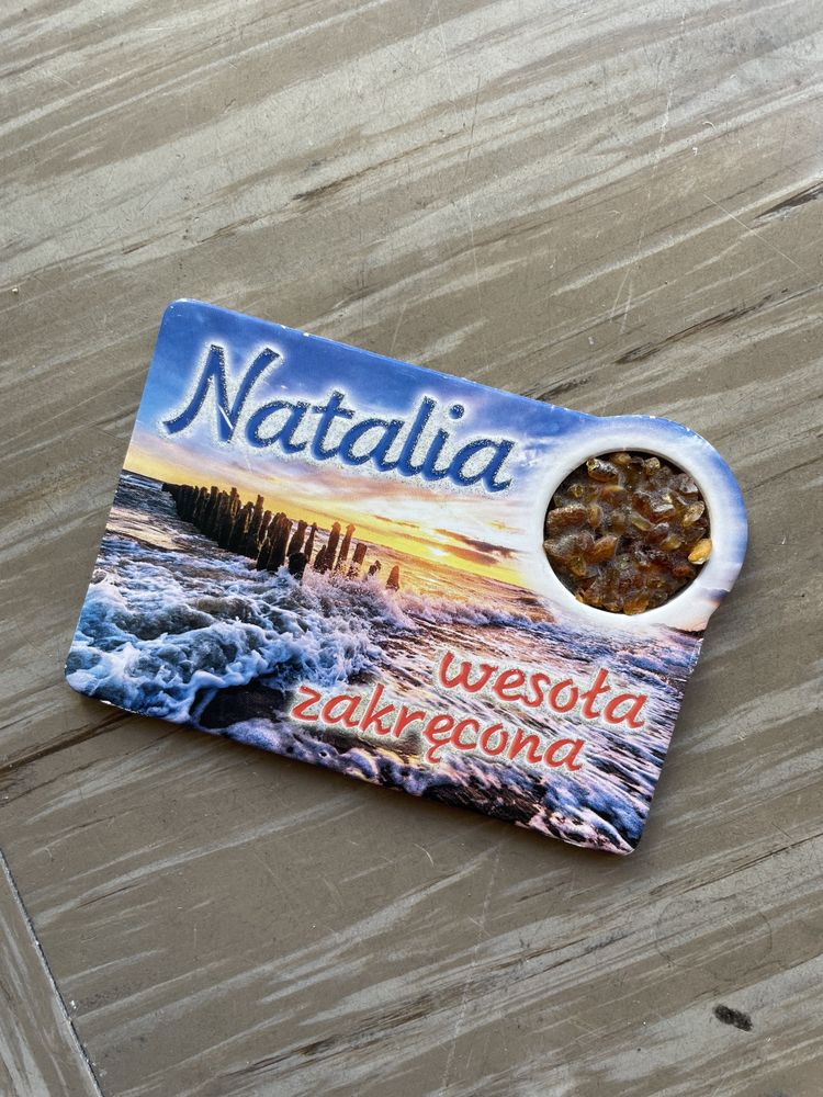 Magnes Natalia magnes na lodówkę