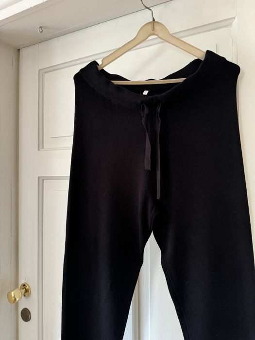 Spodnie męskie M dzianinowe sportowe joggers