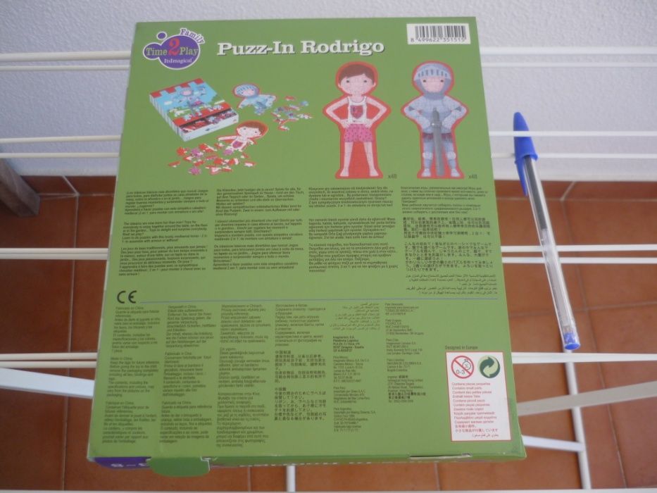 Jogo Puzzle criança 3 a 8 anos NOVO brinquedo