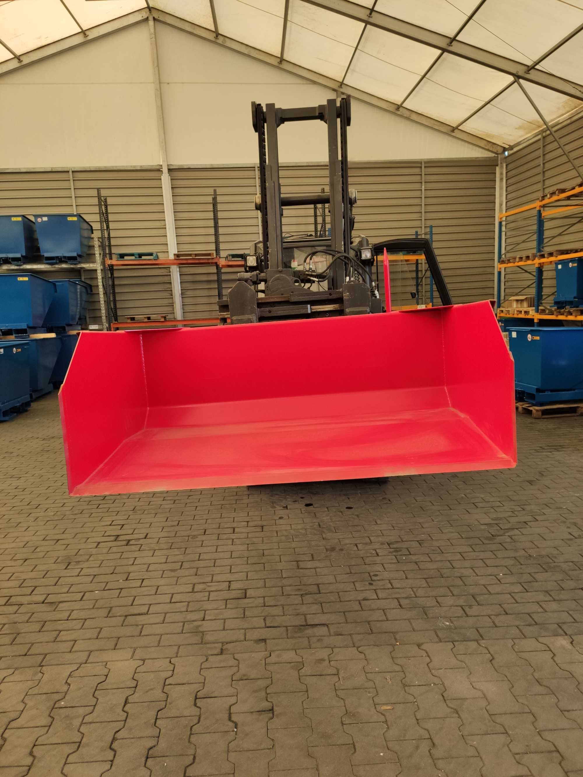Szufla mechaniczna zbrojona 1600mm do wózka widłowego = Cena Producent