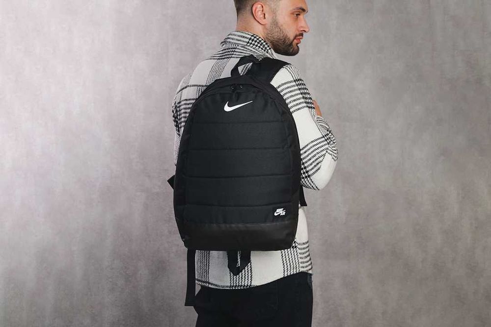Спортивний універсальний рюкзак Nike, чорний портфель Найк, наплічник